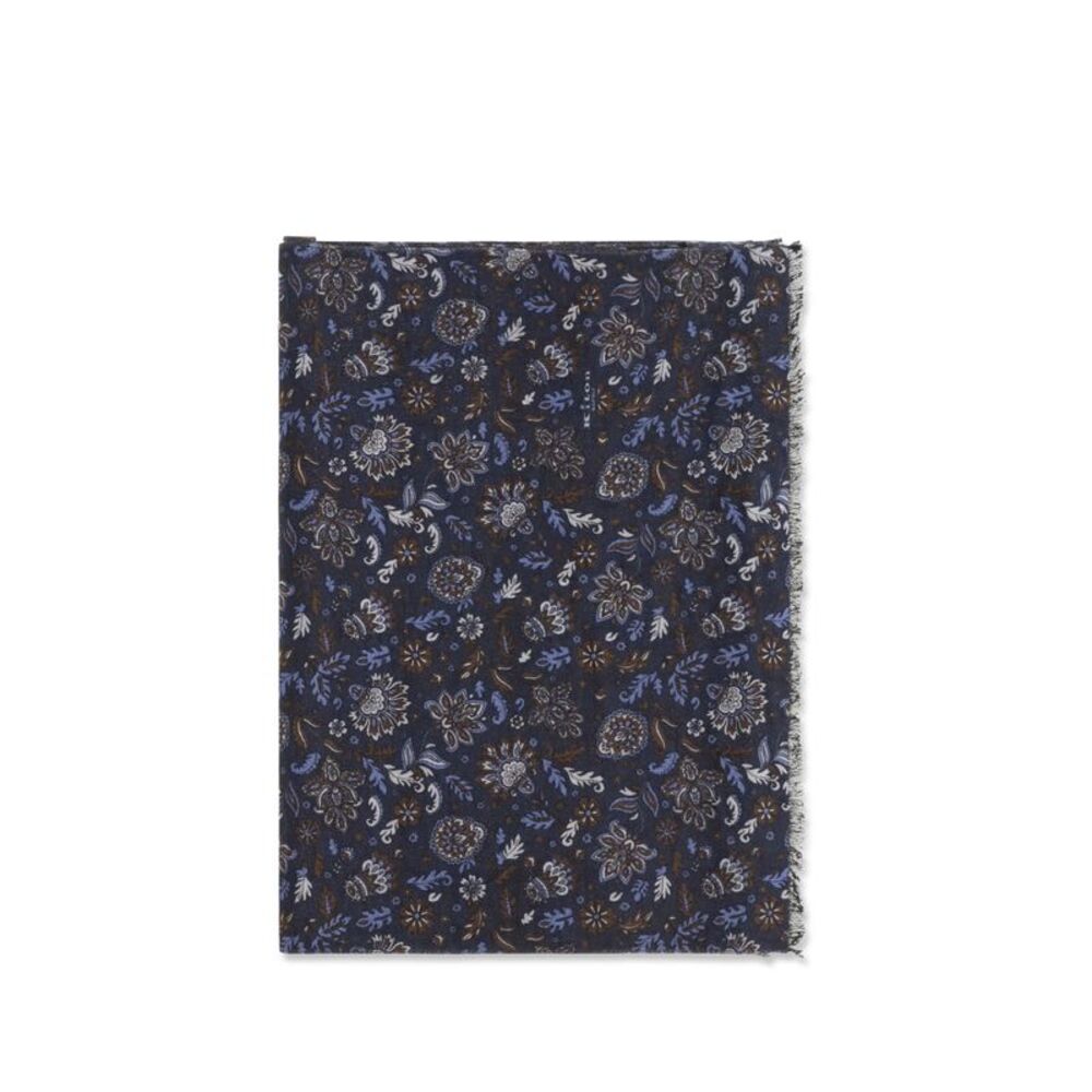 Kiton Men Paisley Patterned Scarf